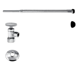 RKB0015 1/2" Nom.* 3/8" * 12" Corrugated Riser Kit - Round Handle.